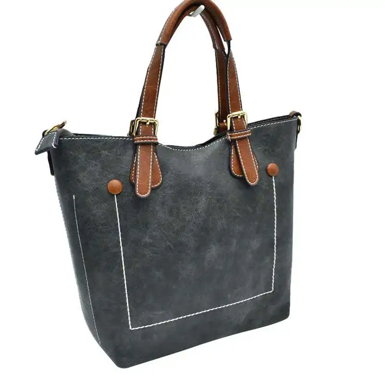 Tote Vegan Leather Shoulder Bag
