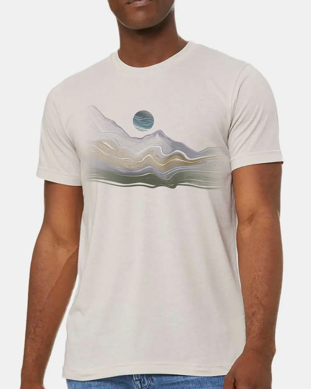 Alpine Contour Graphic Tee