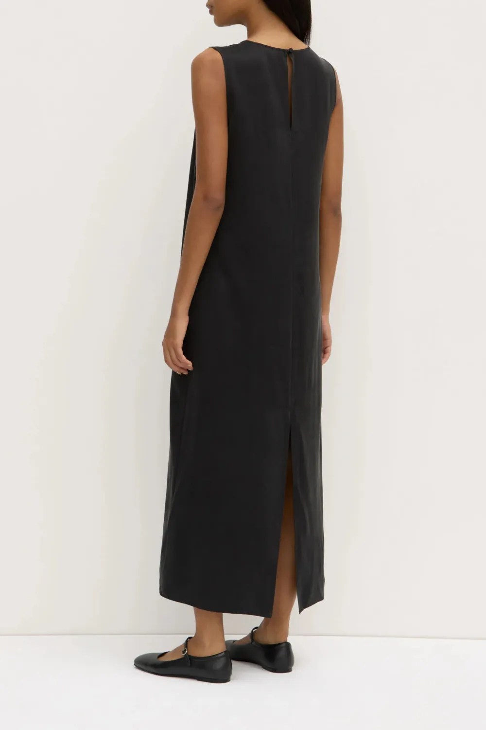 Pure Silk Sleeveless Dress