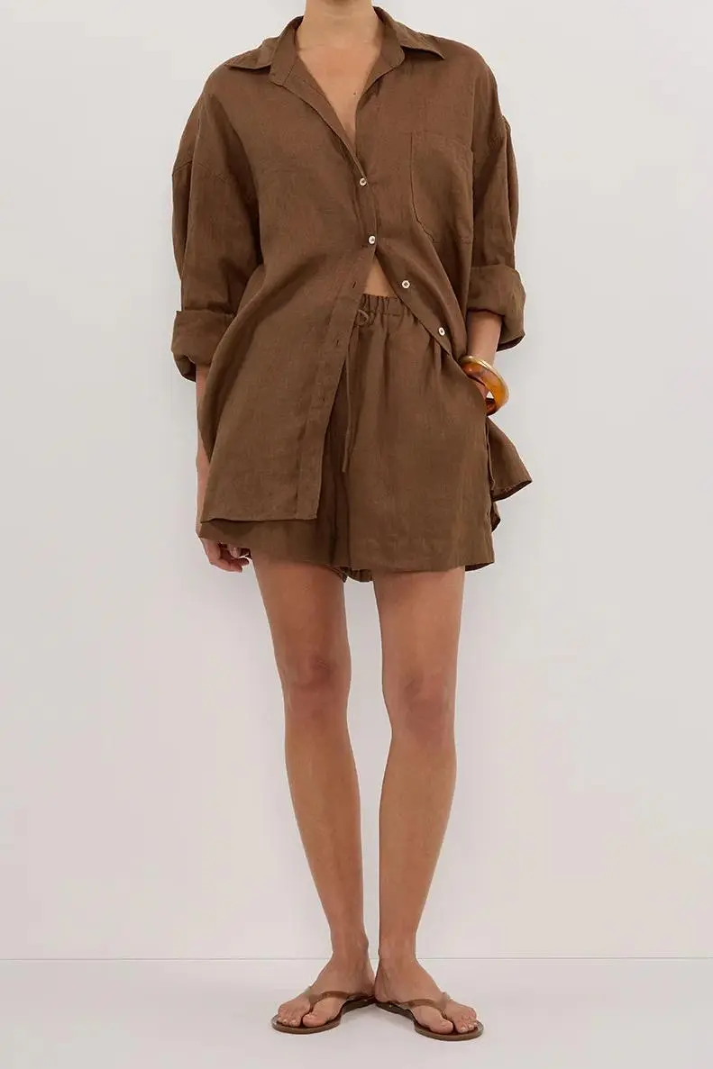 FONDANT LINEN SHIRT