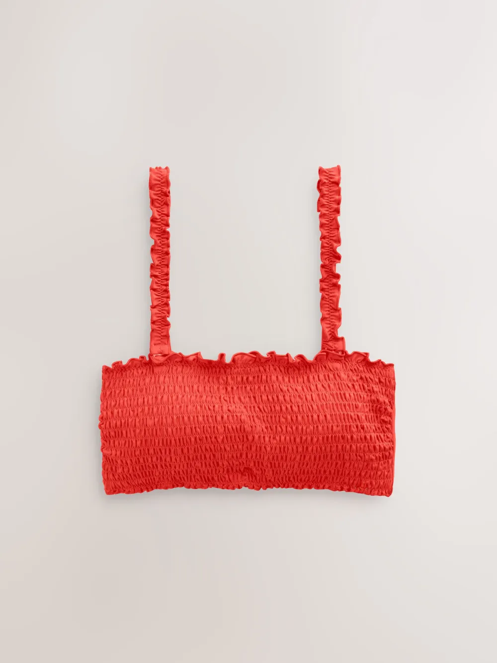 Waist-Cinching Strapless Bikini Top