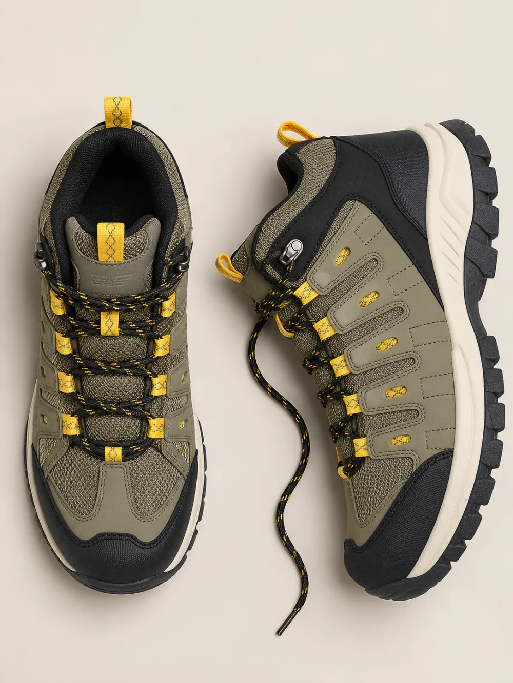 ⏰Limited Time Deal: Up to 70% Off — Men's High-Top Hiking Boots — Outdoor Trekking Shoes — Breathable, Lightweight, Wide Toe Box, Arch Support, Cushioned, Waterproof, Non-Slip