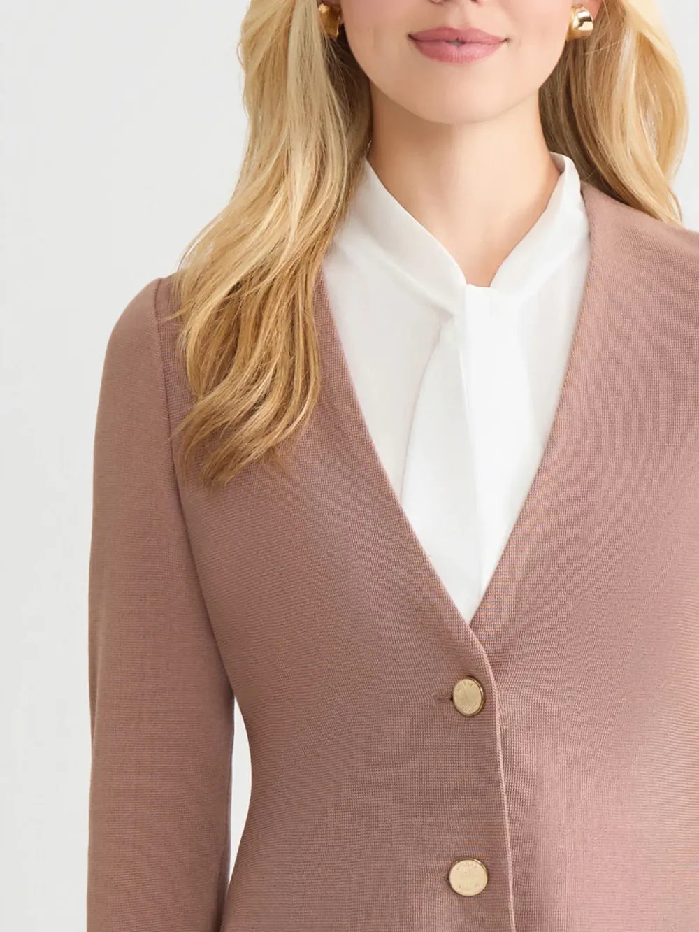 V-Neck Shoulder Jacket