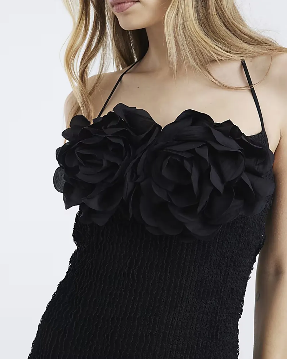 Fashionable Artistic Floral Sling Dresses