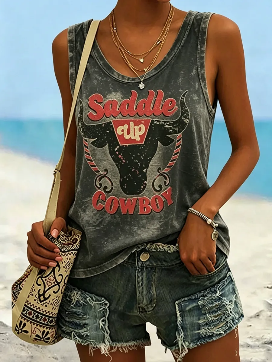 Women'S Retro Vintage Vintage Vest