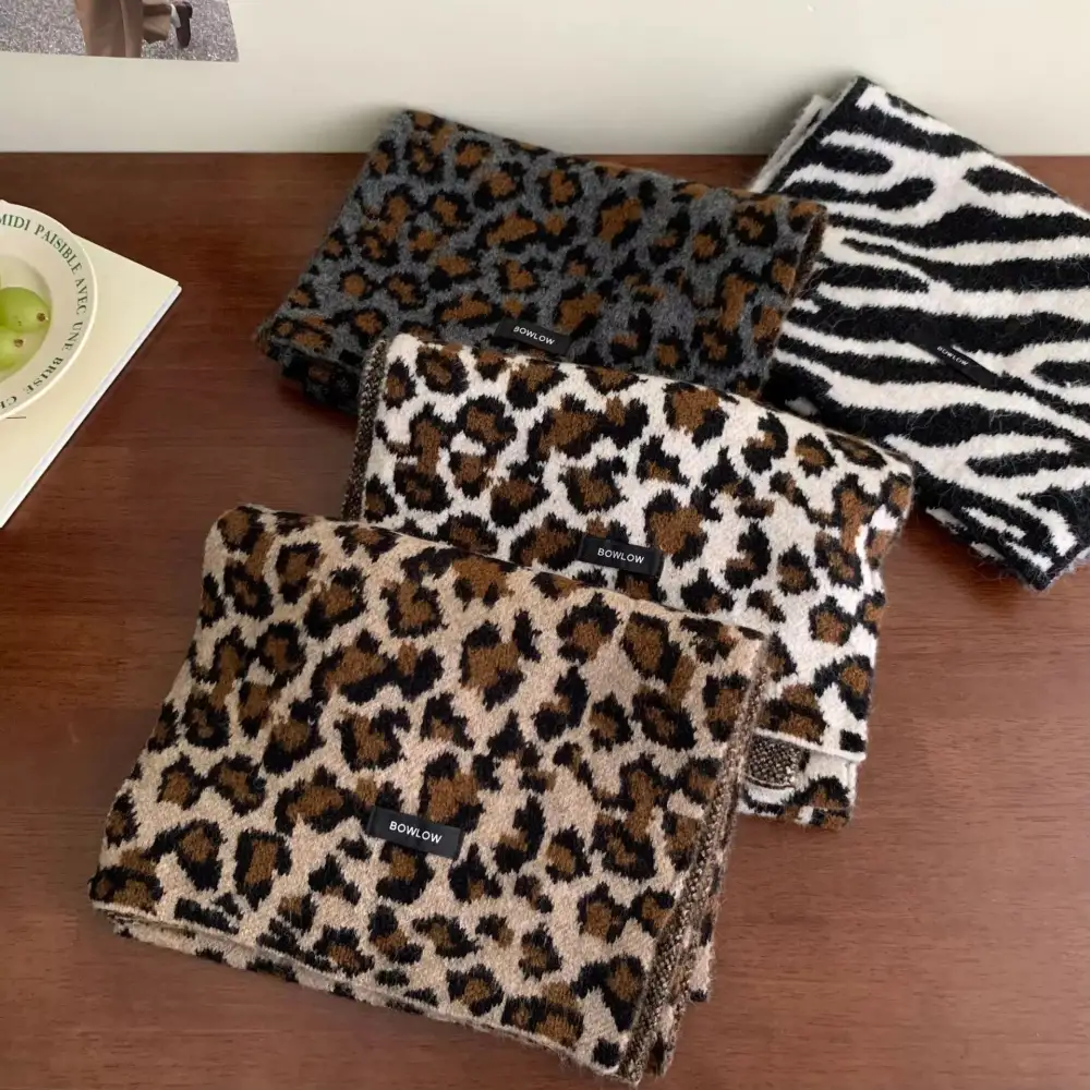 Animal Print Scarf