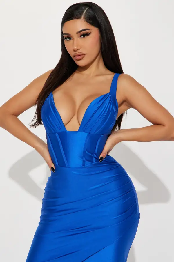 On Scene Maxi Dress - Royal