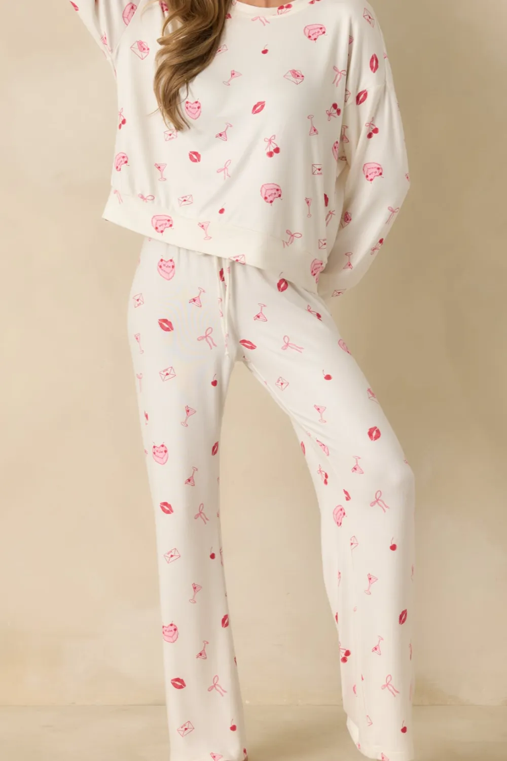 Multicolor Printed Pajama Pants
