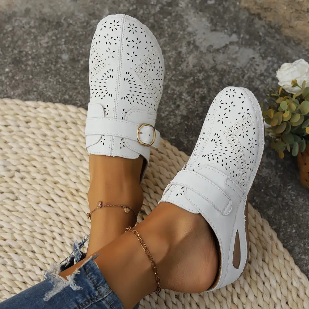Wedge Round Toe Sandals