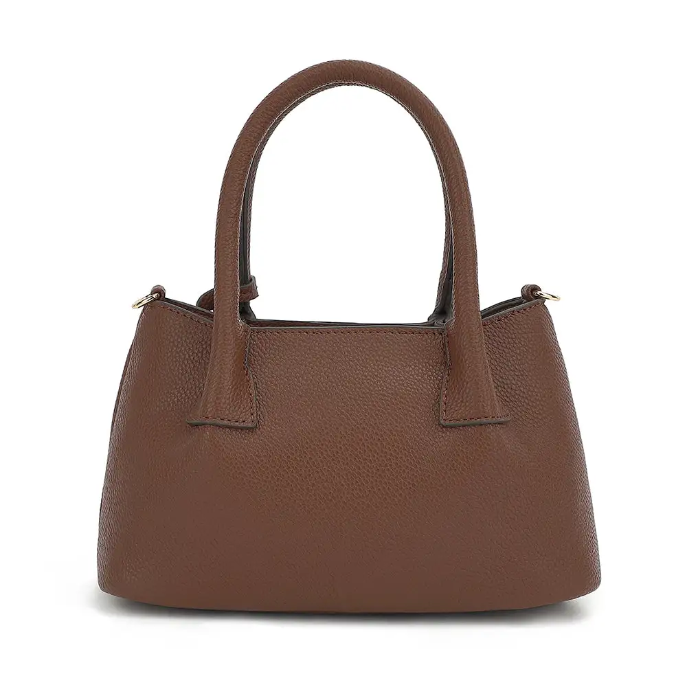 Charm Detail Satchel Bag