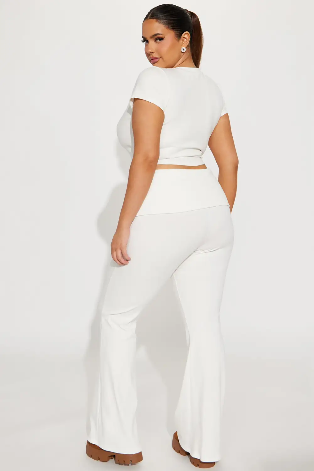 Tamara Snatched Pant Set - Off White