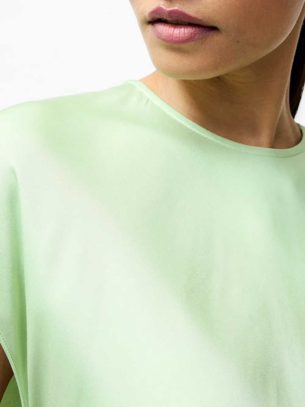 Exquisite Solid Color Elegant Satin Dress