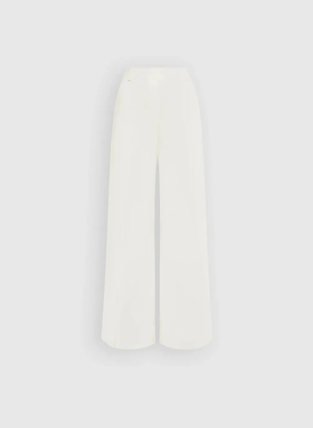 Solid Color Buttoned Pants