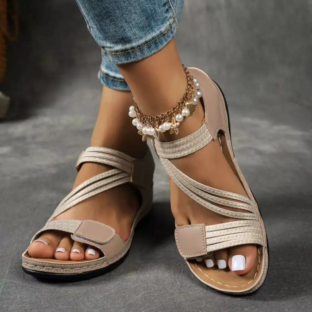 Easygoing Wedge Open Sandals