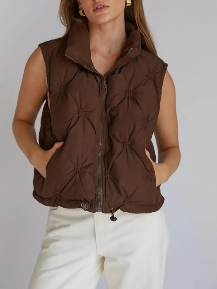 Quilted Puffer Vest
