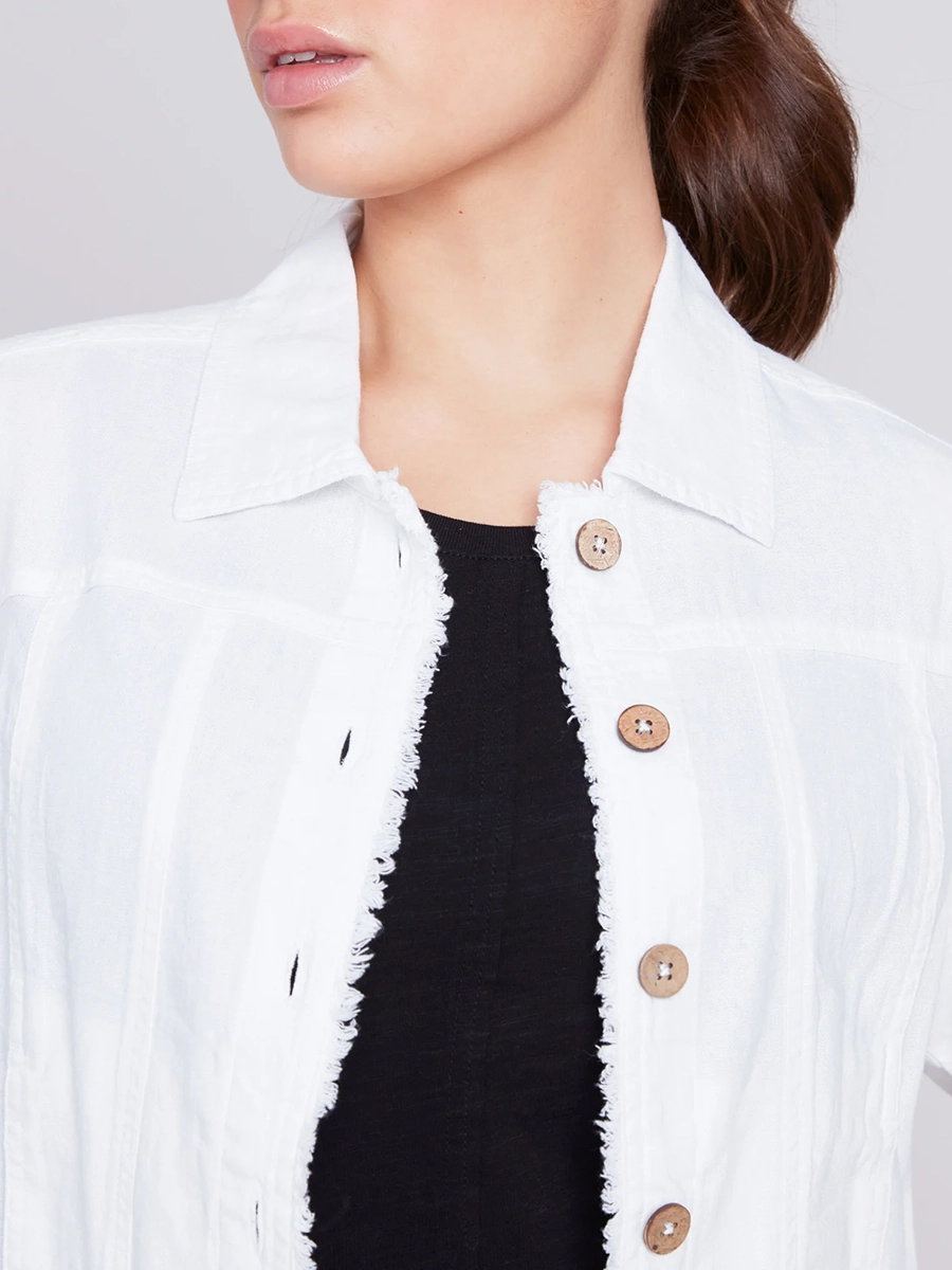 Soft And Breathable Linen Simple Jacket
