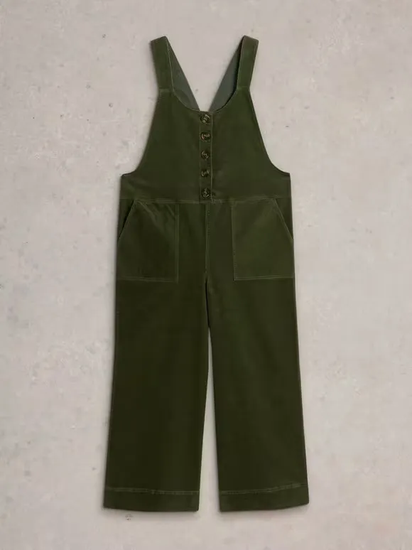 Scoop Neck Cord Dungaree
