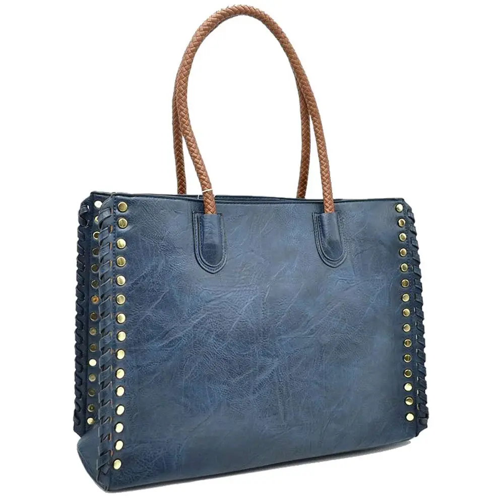 Tote Studded Shoulder Bag