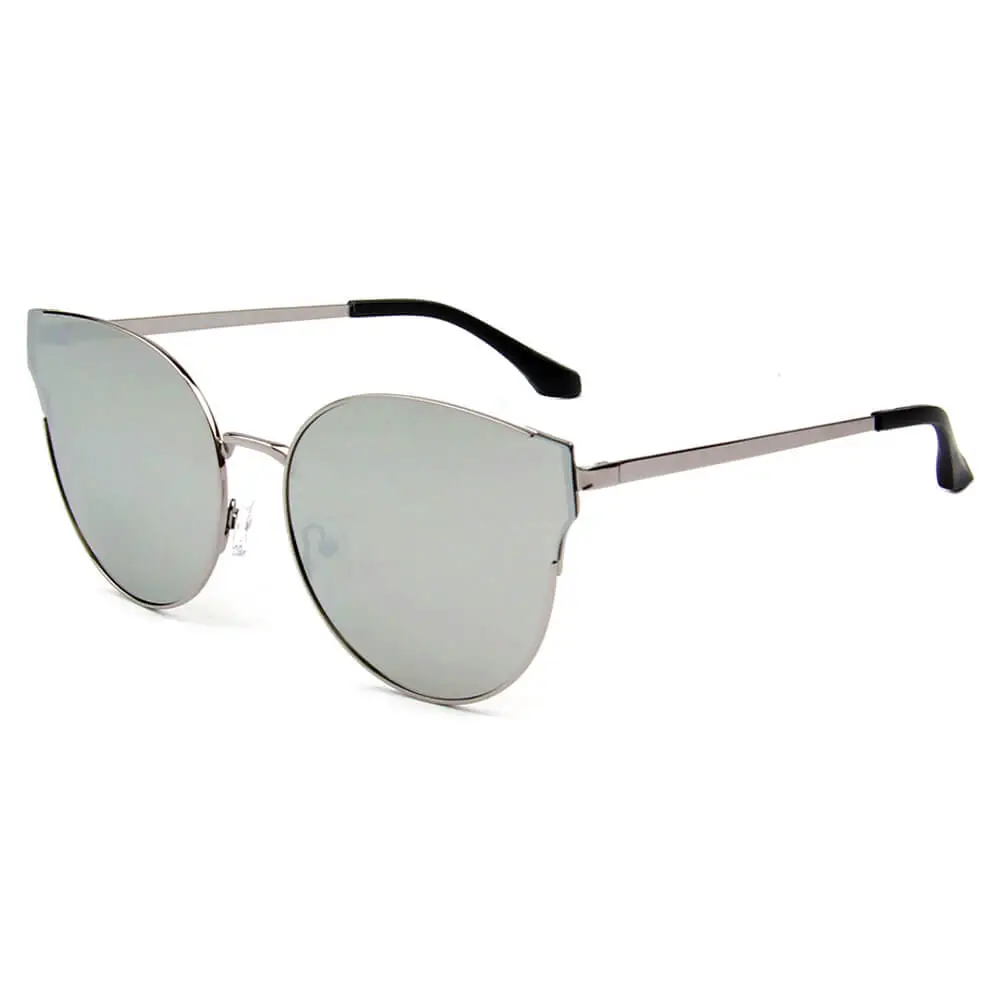 Round Cat-Eye Polarized Everyday Edit Sunglasses