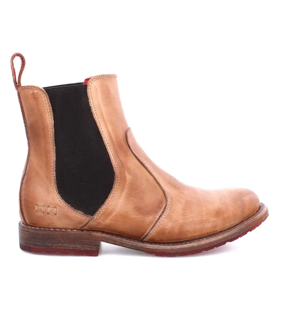 Slip-On Distressed Chelsea Boots
