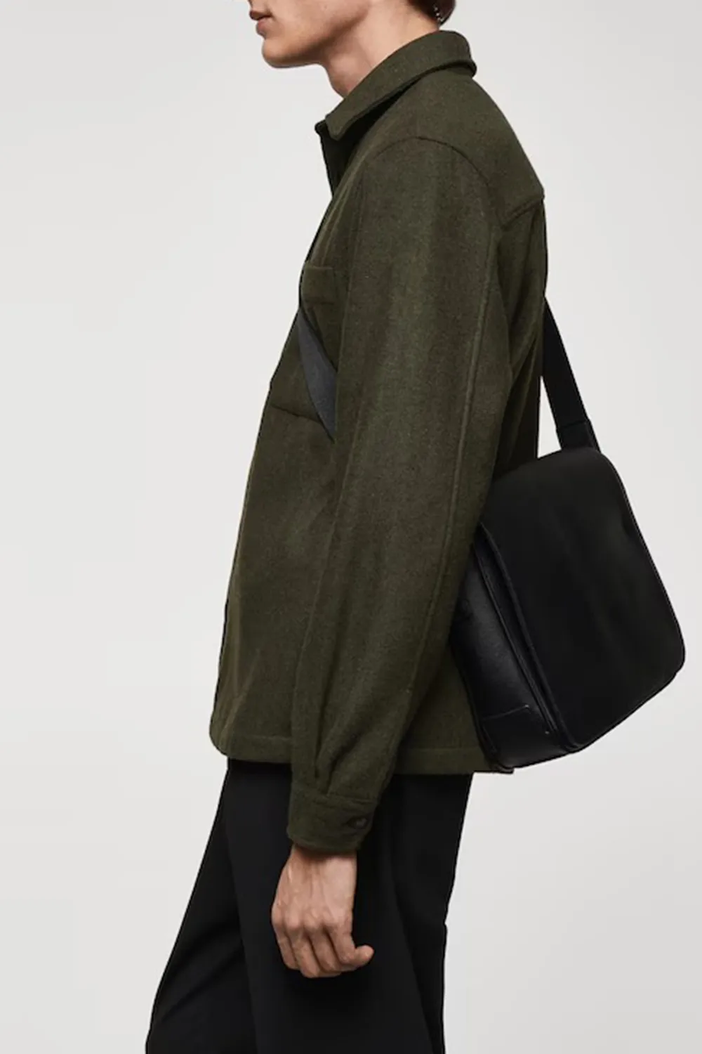 Regular-Fit Overshirt With Pocket