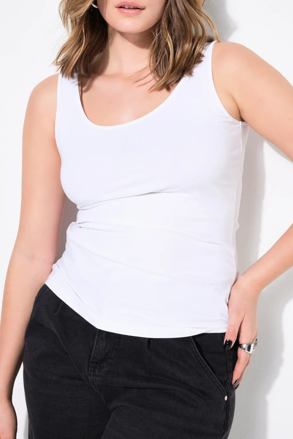 Solid Color Knitted Vest