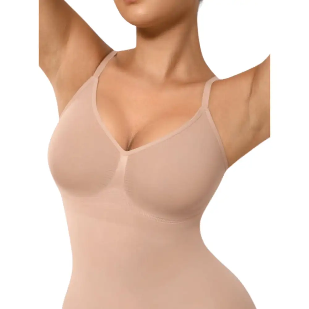 Mid Thigh Full Body Shaping Bodysuit