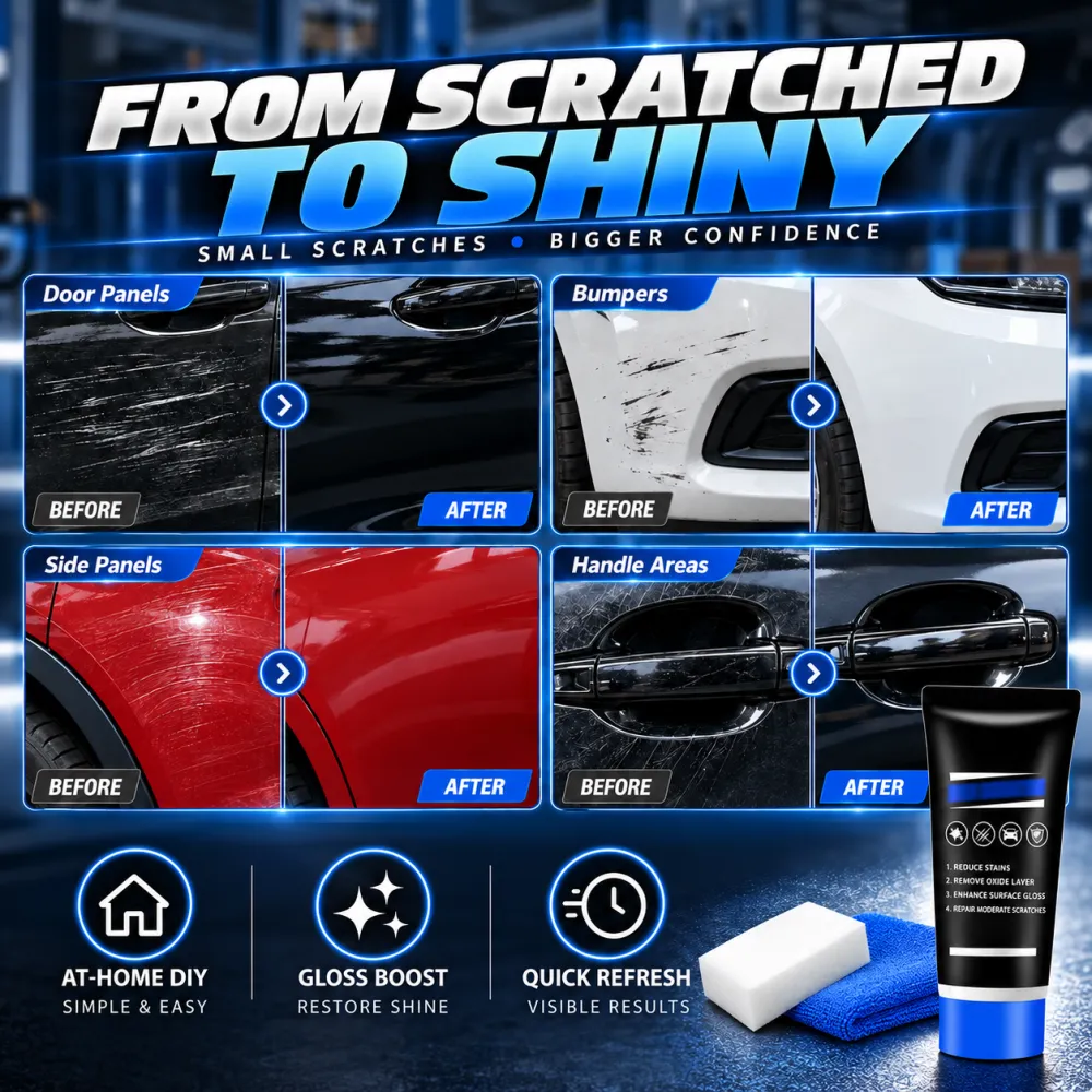 Car Paint Scratch Repair Wax