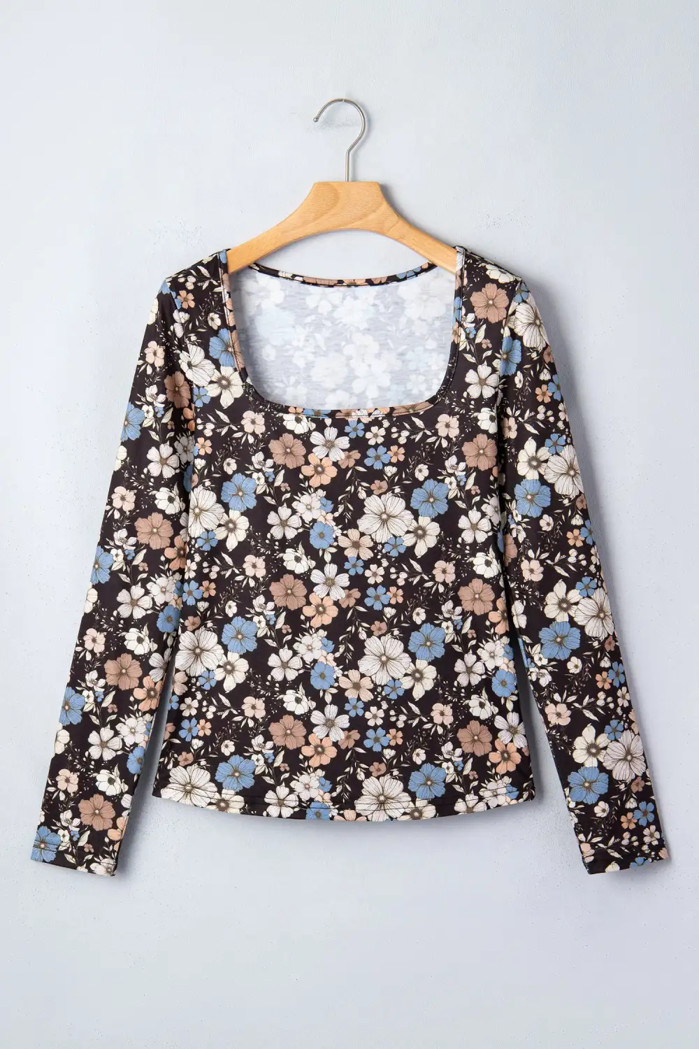 Textured Floral Printed Shirt