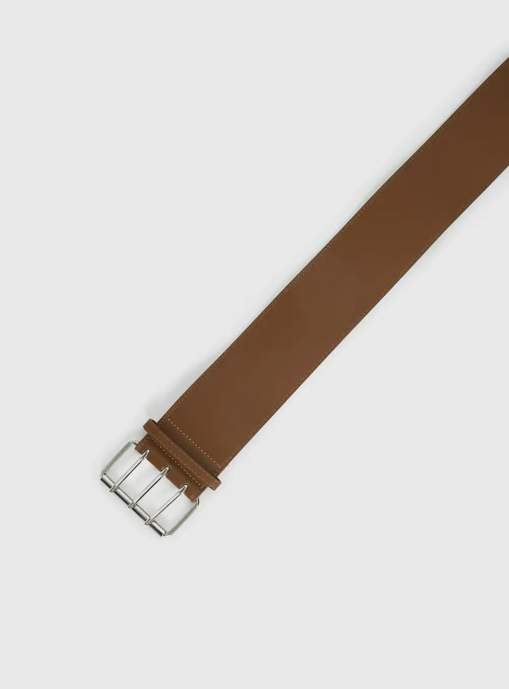 Everyday Accent Buckle Faux Leather Belt