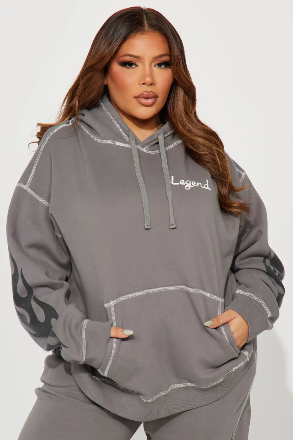 Legend Life Sweatsuit  - Grey