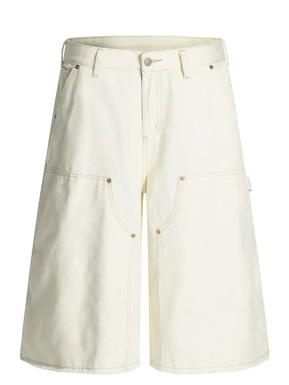 Weekend Wide Leg Cotton Blend Casual Shorts