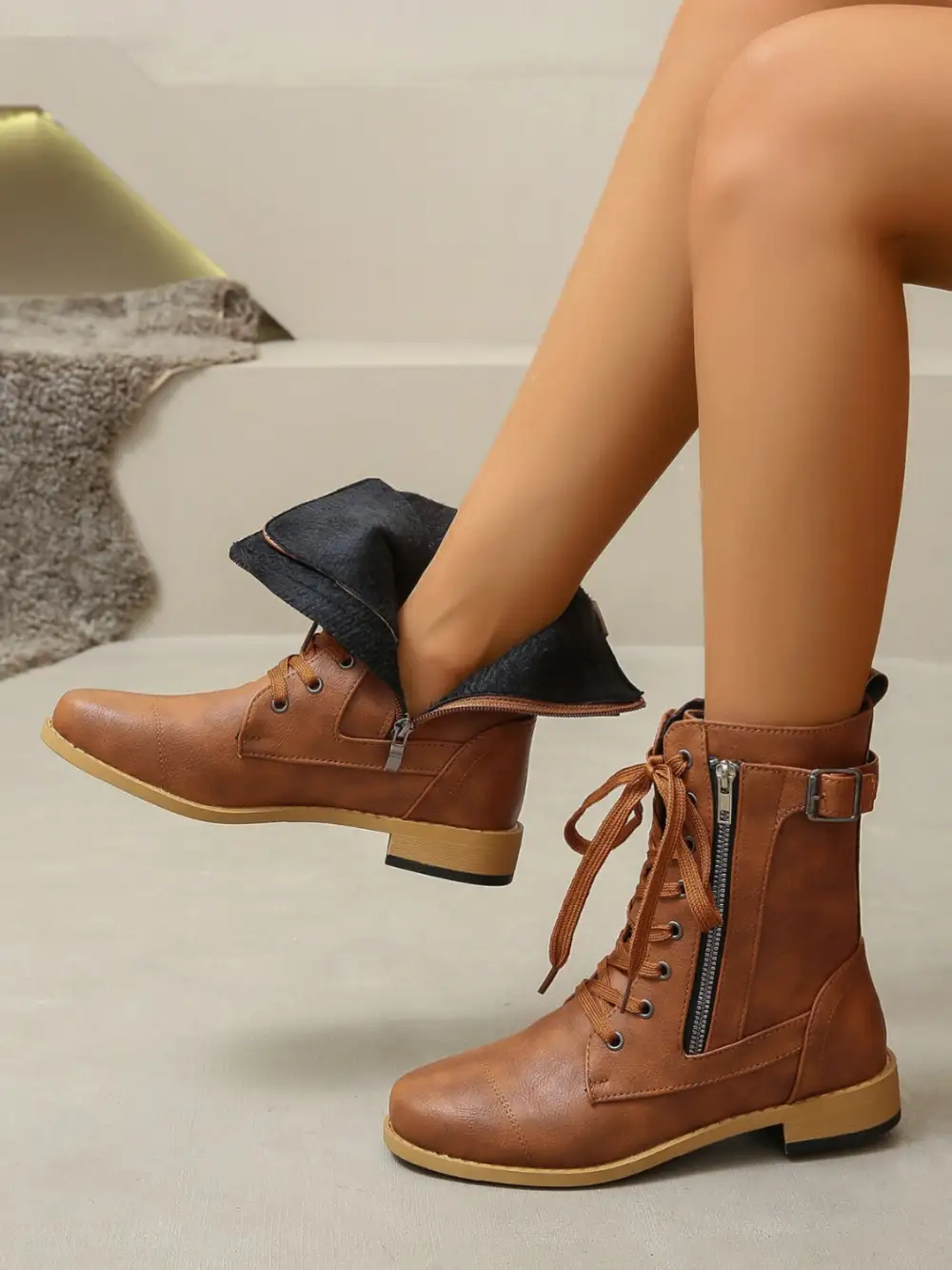 Lace Boots