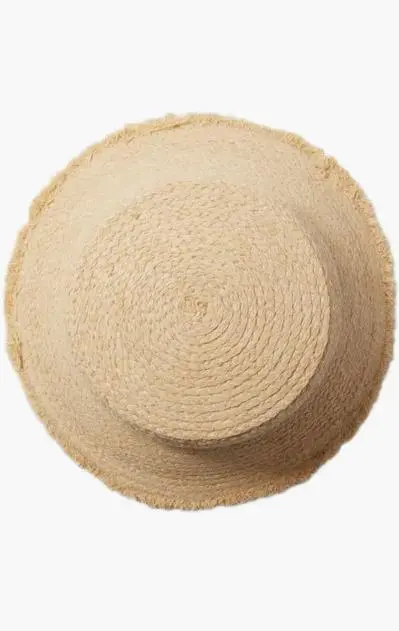 Natural Fur Brimmed Bucket Hat