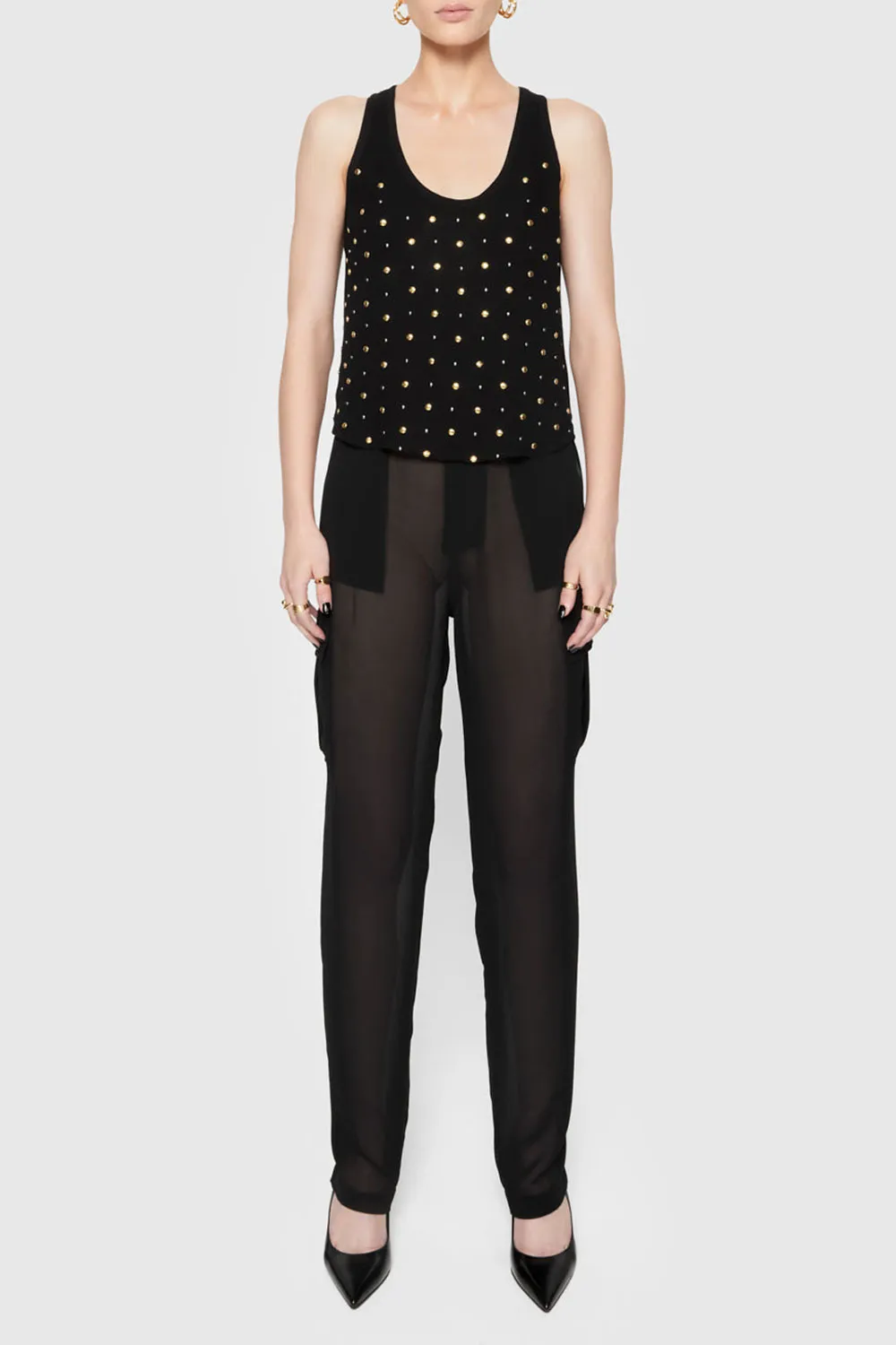 Sheer Cargo Pant