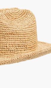 Natural Raffia Cowboy Hat