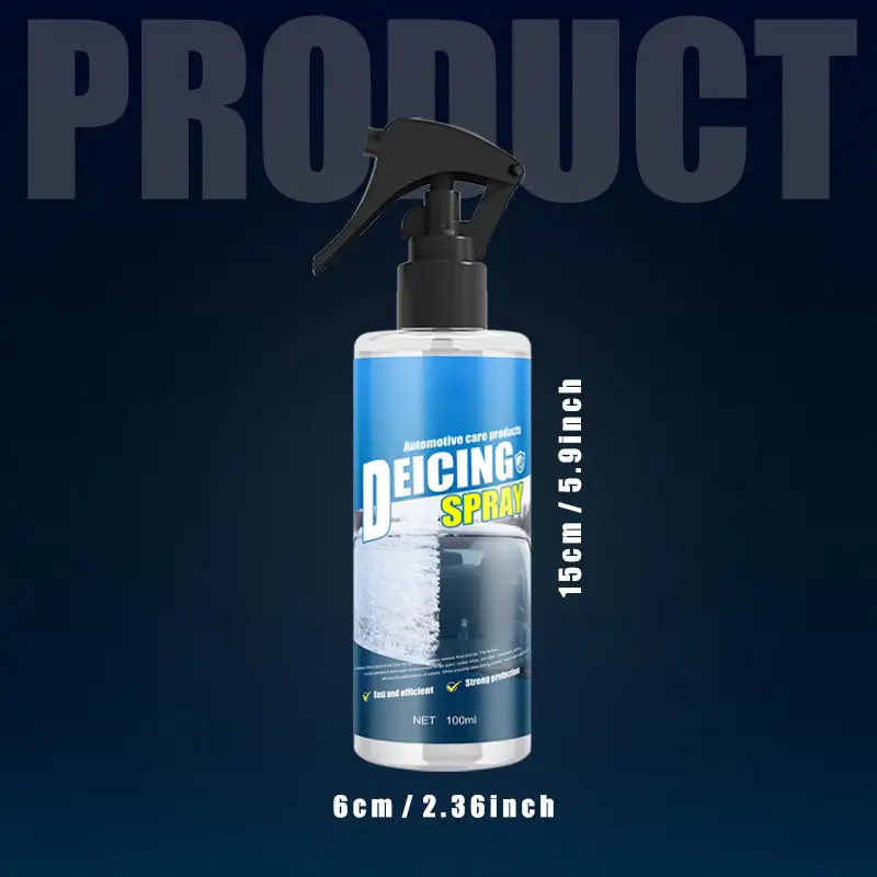 Car Glass De-Icing Spray