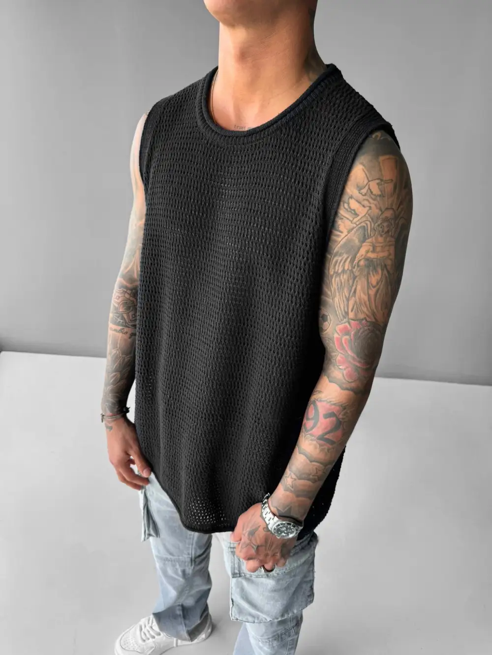 Relaxed Textured Tank Top