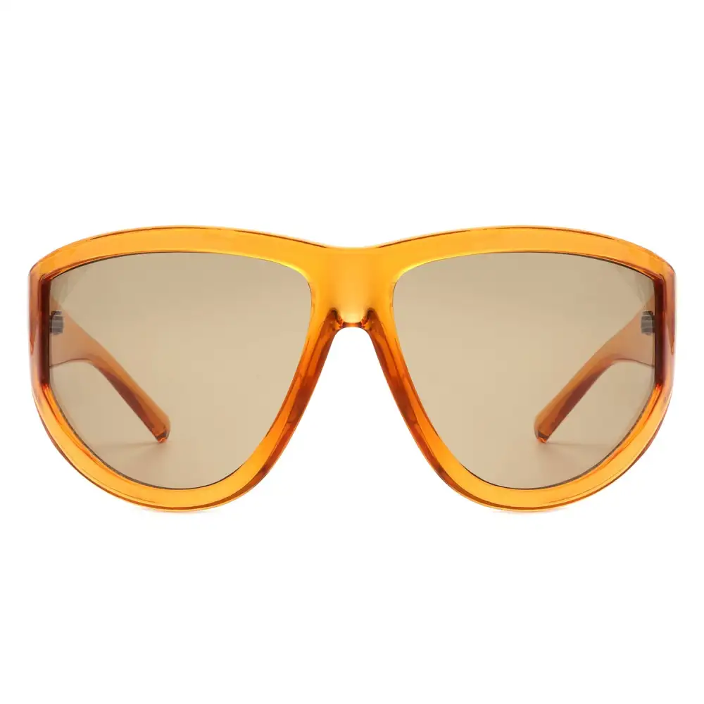 Scalloped Everyday Tinted Frame Sunglasses