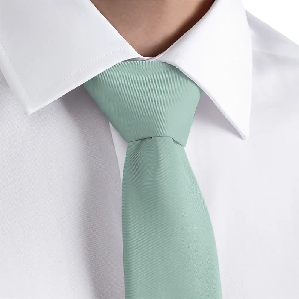 Refined Solid Texture Necktie