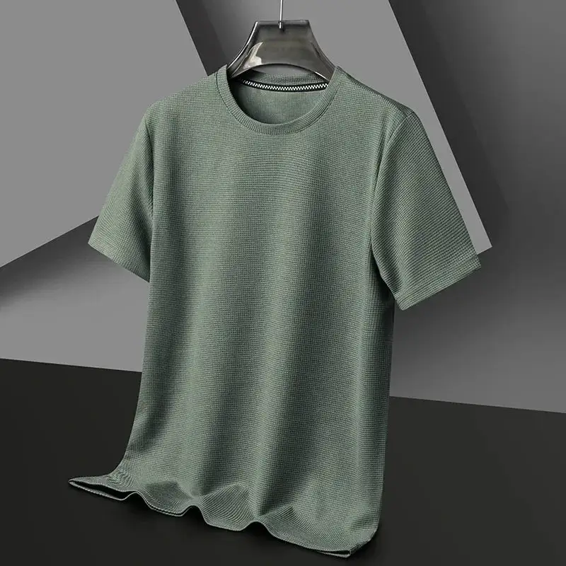 Waffle Knit Crew Tee