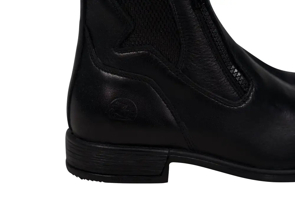 Classic Zip Leather Riding Boots
