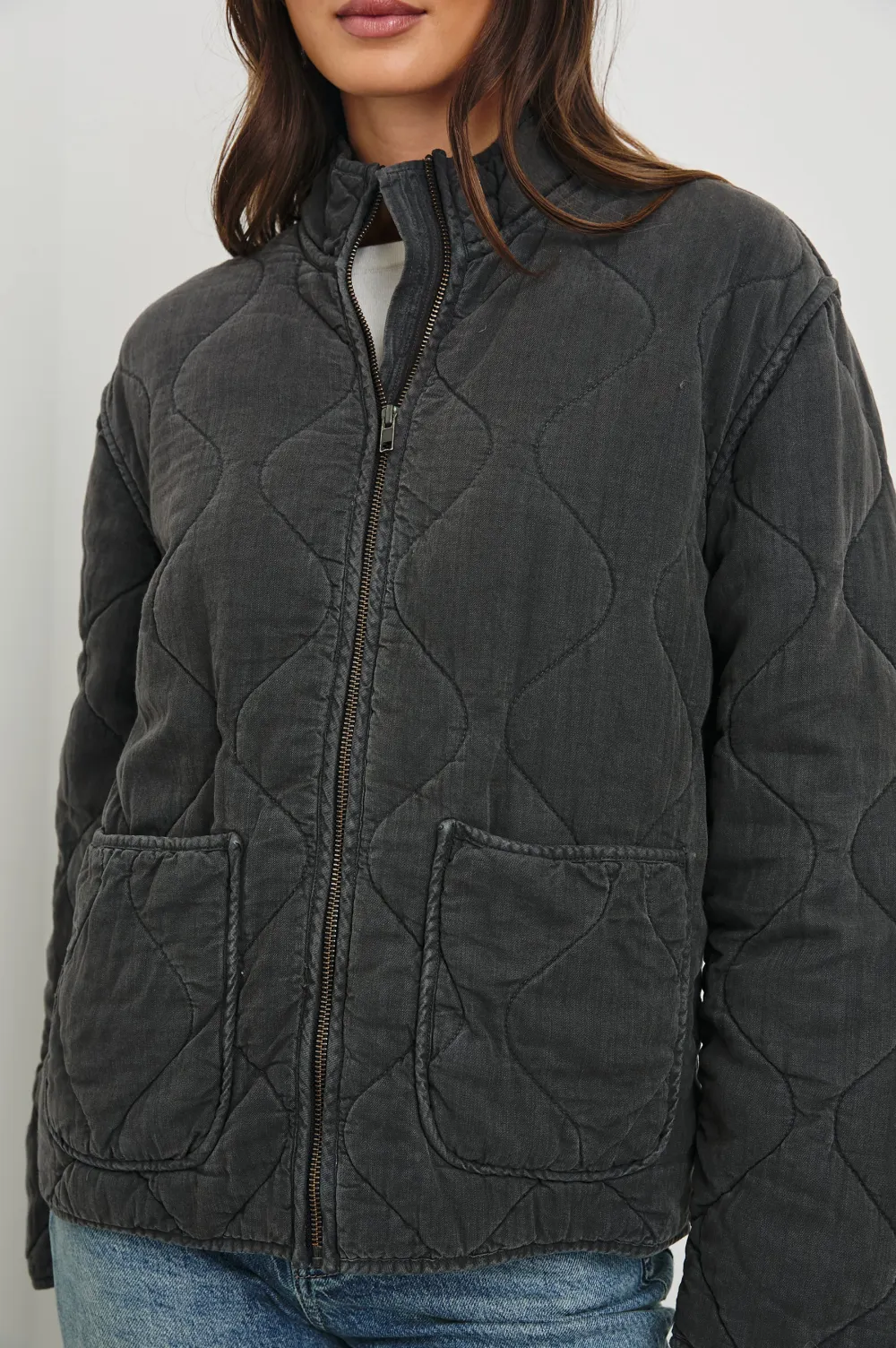 Zippered Large Pocket Warm Women's Jacket