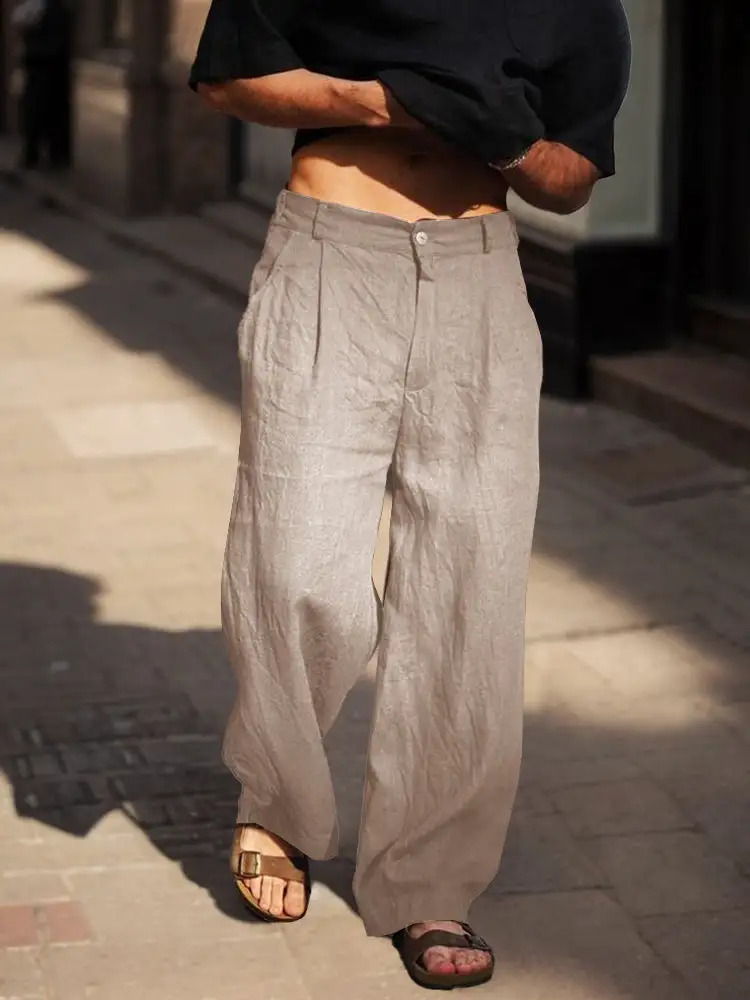 Streetwear Straight Leg Pants