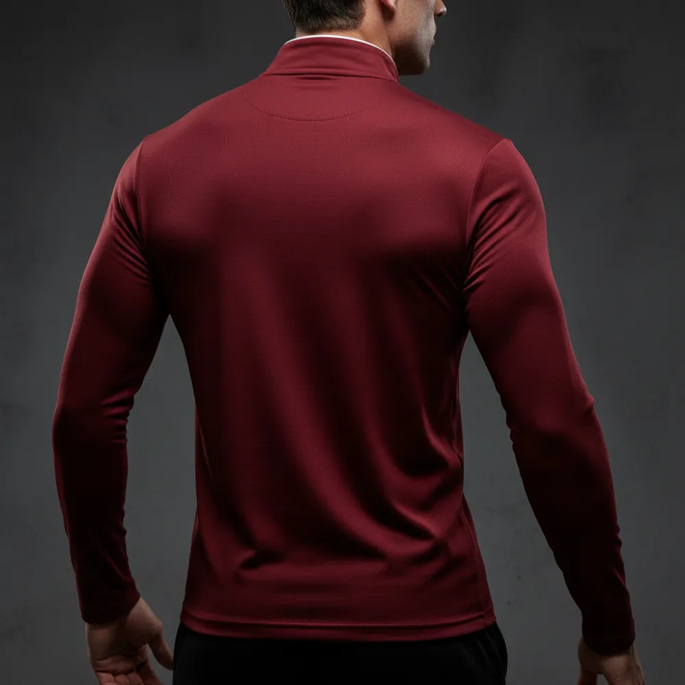 Half Zip Knit Pullover