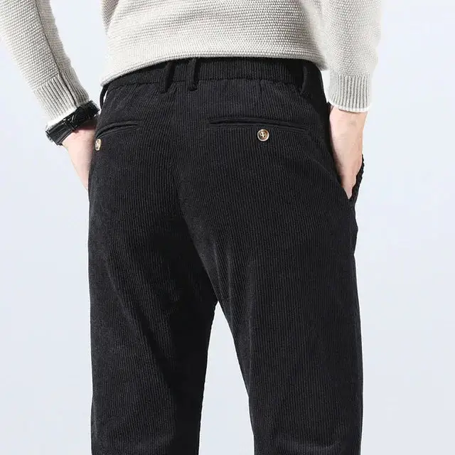 Men's Tailored Corduroy Casual Pants