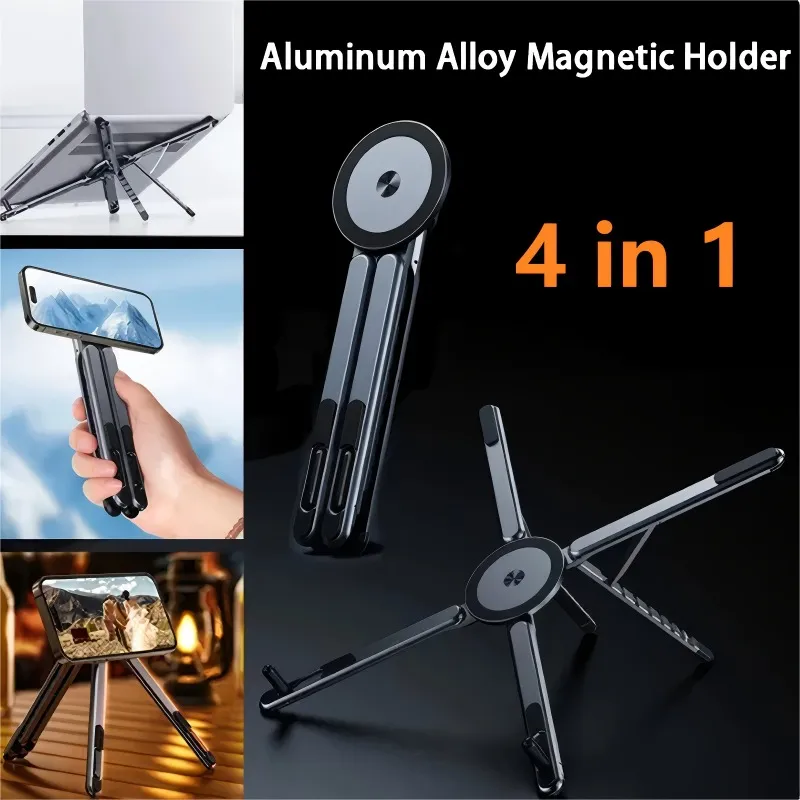 4-in-1 Multi-Function Magnetic Device Stand