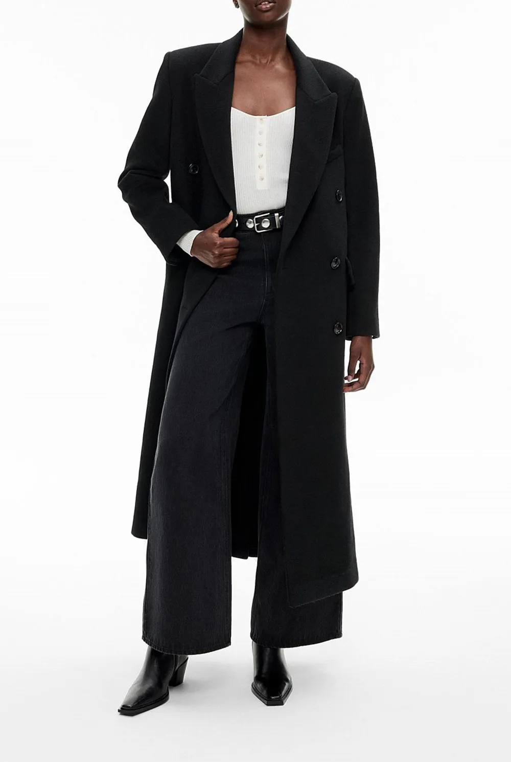 Black Exclusive Slim-Fit Sweater