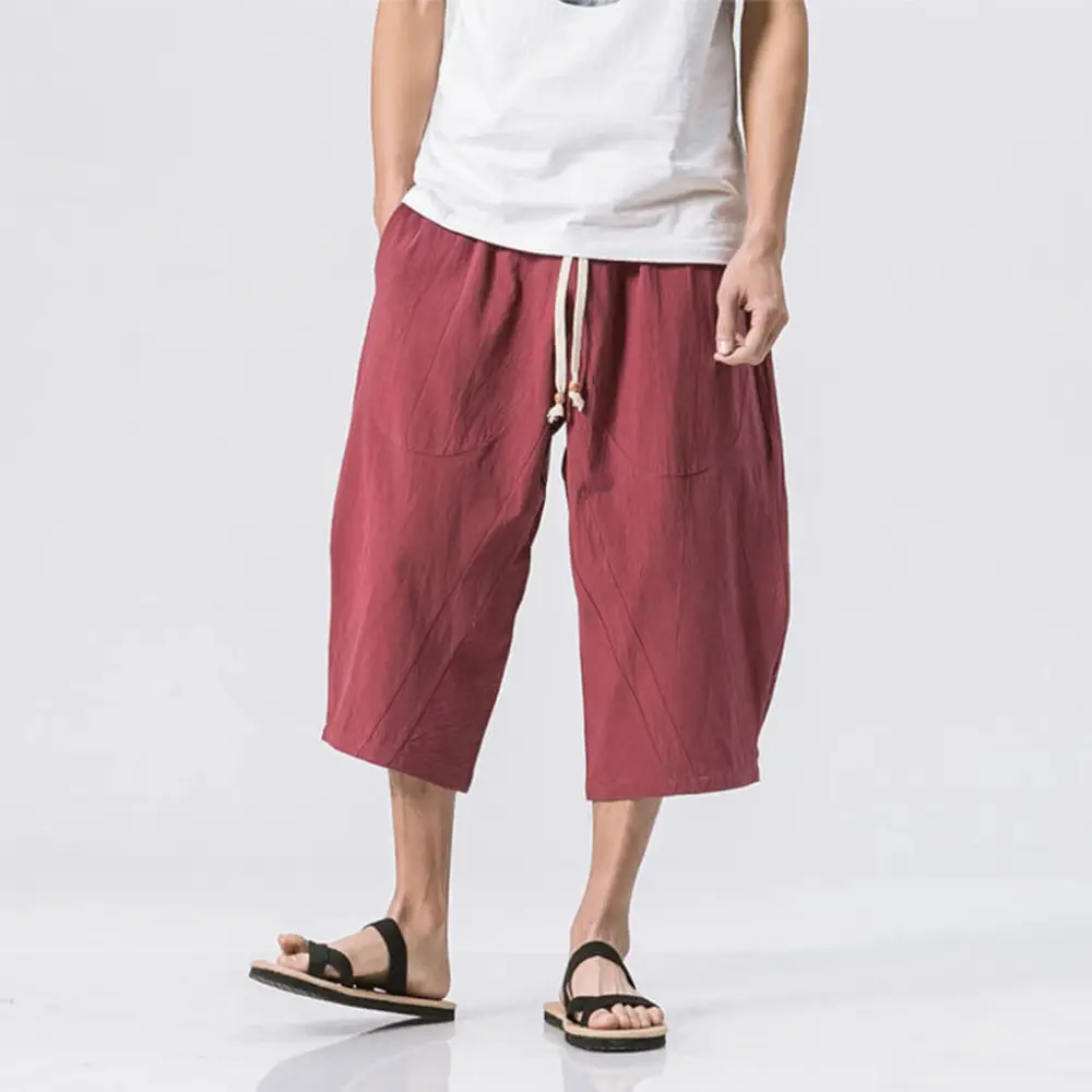 Lightweight Cropped Utility Pants