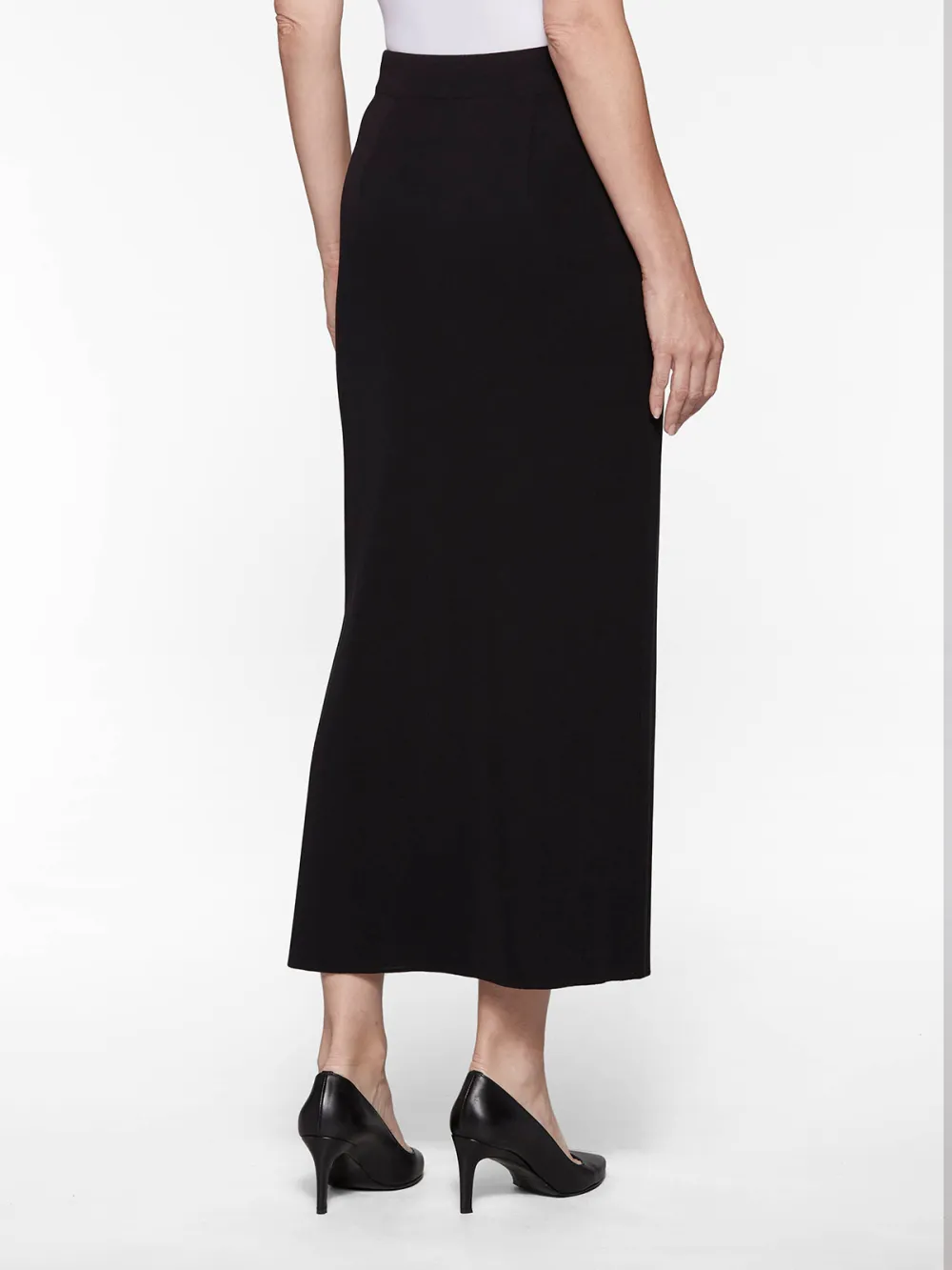 Side Slit Long Skirt